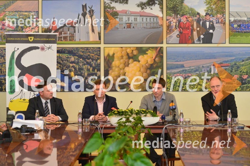 dr. Albert Halasz, direktor Knjižnice Lendava; mag. Anton Balažek, župan občine Lendava;  Dubravko Baumgartner, programski vodja likovne dejavnosti v Galeriji-Muzej Lendava;  Mitja Čander, pisatelj in kulturnikLendava ima potencial za Evropsko prestolnico kulture 2015