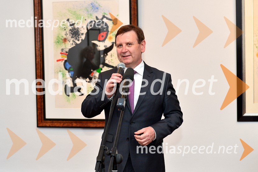 mag. Anton Balažek, župan občine LendavaJoan Miró, otvoritev razstave grafik