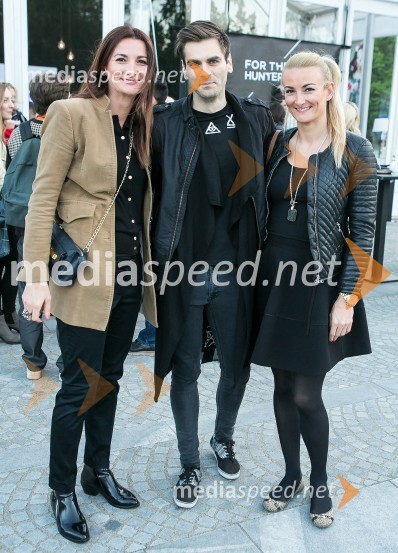  Maja Horvat, vodja predstavništva Nemške turistične organizacije;  ... ;  Janja Horvat, Group 22Ljubljana fashion week 2016, 3. dan, obiskovalci