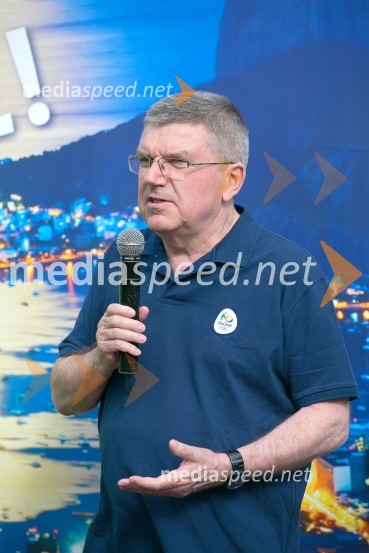 Thomas Bach, predsednik, Mednarodnega olimpijskega komitejaPredsednik MOK-a Thomas Bach na obisku v Sloveniji