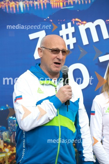  Bogdan Gabrovec, predsednik Olimpijskega komiteja Slovenije, predsednik Judo zveze SlovenijePredsednik MOK-a Thomas Bach na obisku v Sloveniji