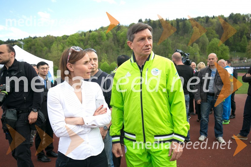  Petra Aršič, Urad predsednika Republike Slovenije;  Borut Pahor, predsednik Republike SlovenijePredsednik MOK-a Thomas Bach na obisku v Sloveniji