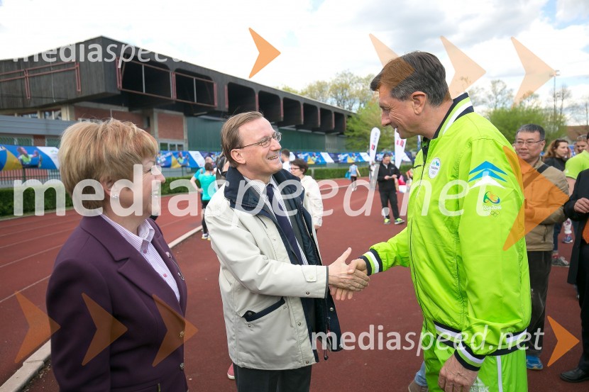  ... ;  ... ;  Borut Pahor, predsednik Republike SlovenijePredsednik MOK-a Thomas Bach na obisku v Sloveniji