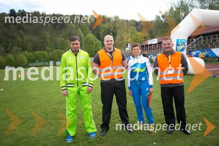  Borut Pahor, predsednik Republike Slovenije;  ... ; prof. dr. Maja Makovec Brenčič, ministrica za izobraževanje, znanost in šport;  ... Predsednik MOK-a Thomas Bach na obisku v Sloveniji