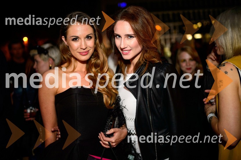  Tara Zupančič, voditeljica;  Anamarija Avbelj, manekenka, Miss Universe Slovenije 2008Ljubljana fashion week 2016, 4. dan, obiskovalci