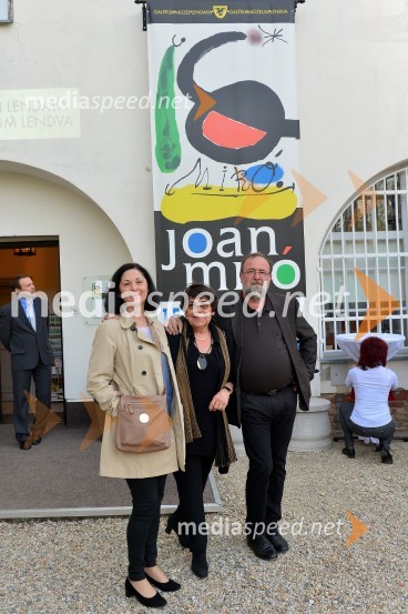 Joan Miró, otvoritev razstave grafik