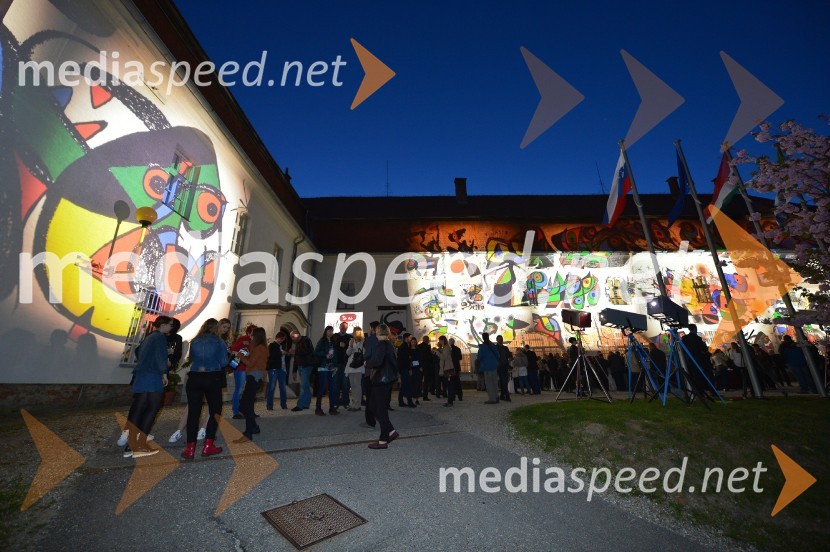 Grad LendavaJoan Miró, otvoritev razstave grafik