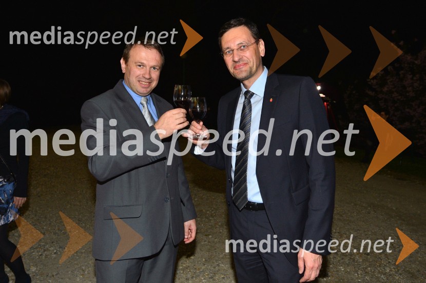  Ferenc Horváth, podžupan, Občina Lendava;  ... Joan Miró, otvoritev razstave grafik