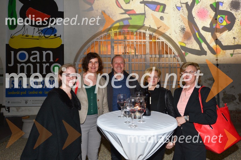 Joan Miró, otvoritev razstave grafik