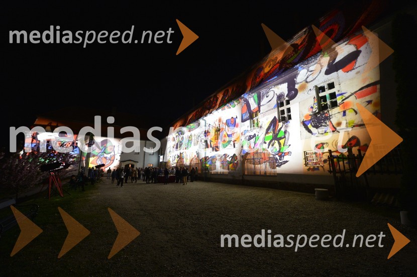 Grad LendavaJoan Miró, otvoritev razstave grafik