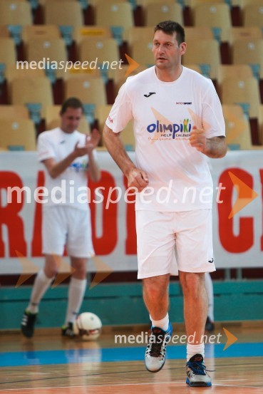  Goran Jagodnik, nekdanji košarkarDobrodelna nogometna tekma za otroke Mladinskega doma Maribor