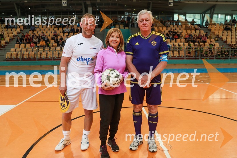  Tomaž Vnuk, nekdanji hokejist;  Mima  Jaušovec, slovenska tenisačica;  Tone Vogrinec, športni in smučarski funkcionarDobrodelna nogometna tekma za otroke Mladinskega doma Maribor