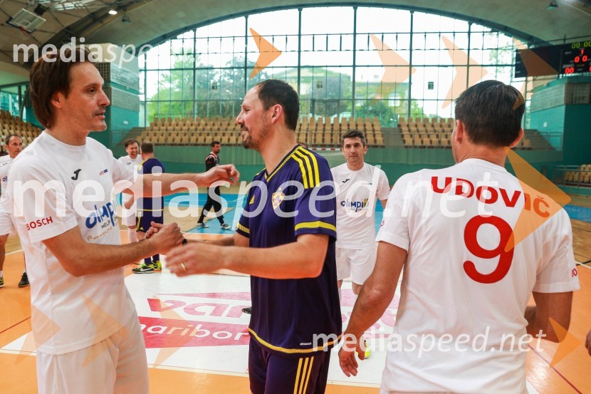  Miran Pavlin, nekdanji nogometaš;  Ante  Šimundža, nekdanji nogometaš, nekdanji trener NK Maribor;  Marinko Galič, nekdanji nogometašDobrodelna nogometna tekma za otroke Mladinskega doma Maribor