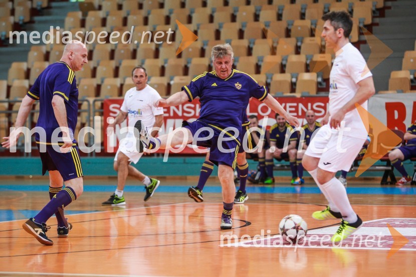  ... ;  Darko  Milanič, trener NK Maribor;  ... ;  Marinko Galič, nekdanji nogometašDobrodelna nogometna tekma za otroke Mladinskega doma Maribor