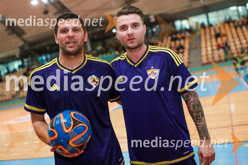  Amir Karić, nekdanji nogometaš;  Gorazd Ademovič, pevecDobrodelna nogometna tekma za otroke Mladinskega doma Maribor