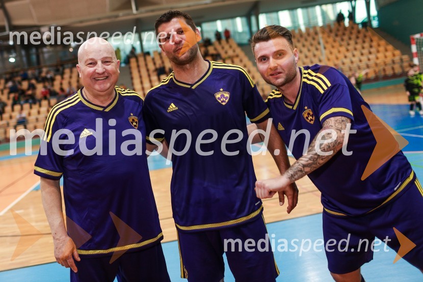  Gorazd Elvič, novinar, glasbenik;  Amir Karić, nekdanji nogometaš;  Gorazd Ademovič, pevecDobrodelna nogometna tekma za otroke Mladinskega doma Maribor