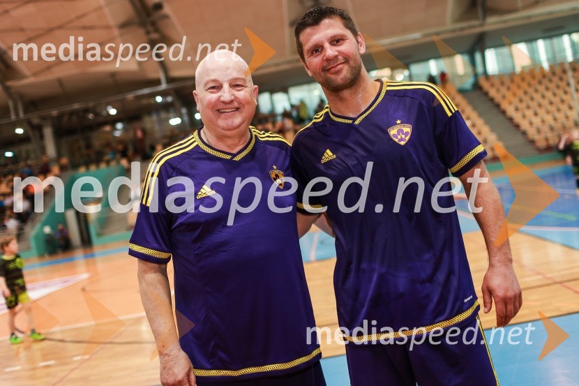  Gorazd Elvič, novinar, glasbenik;  Amir Karić, nekdanji nogometašDobrodelna nogometna tekma za otroke Mladinskega doma Maribor