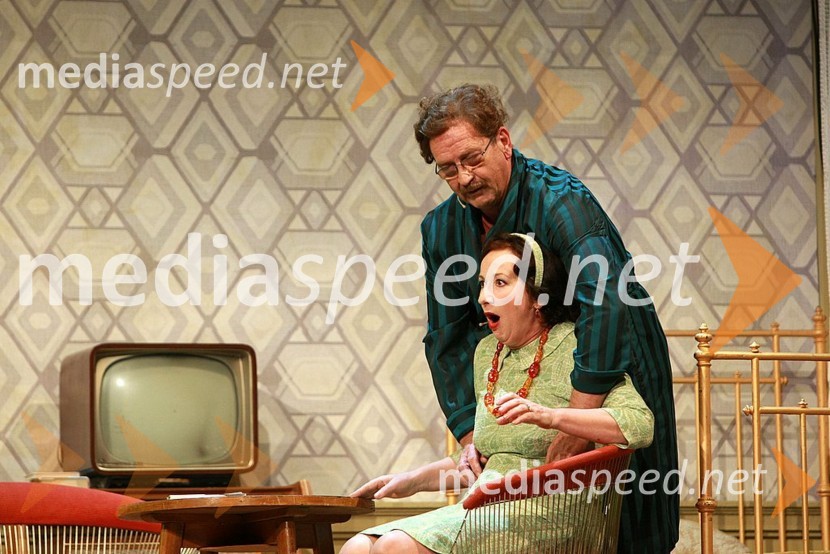 Polona Vetrih in Ivo Ban, igralcaPodelitev Ježkovih nagrad 2007 in dan RTV Slovenije