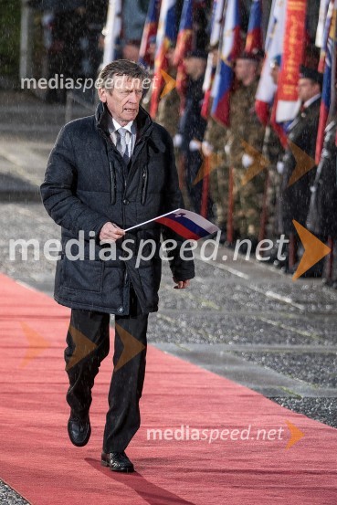  Primož Hainz, poslanec DeSUS, podpredsednik Državnega zbora Republike SlovenijeDržavna proslava ob dnevu boja proti okupatorju