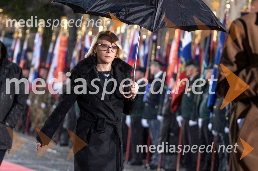 dr. Anja Kopač Mrak, ministrica za delo, družino in enake možnostiDržavna proslava ob dnevu boja proti okupatorju