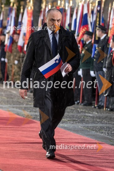  Branislav Rajić, poslanec DZ, SABDržavna proslava ob dnevu boja proti okupatorju