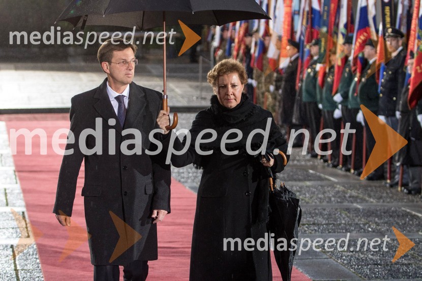 prof. dr. Miro Cerar, predsednik vlade Republike Slovenije;  ... Državna proslava ob dnevu boja proti okupatorju