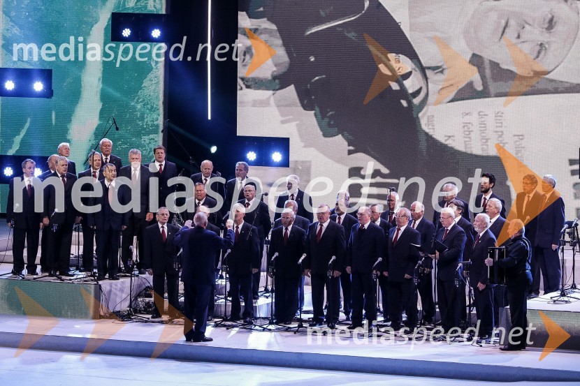 Partizanski pevski zborDržavna proslava ob dnevu boja proti okupatorju