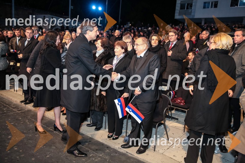  Tanja Pečar, odvetnica;  Borut Pahor, predsednik Republike SlovenijeDržavna proslava ob dnevu boja proti okupatorju