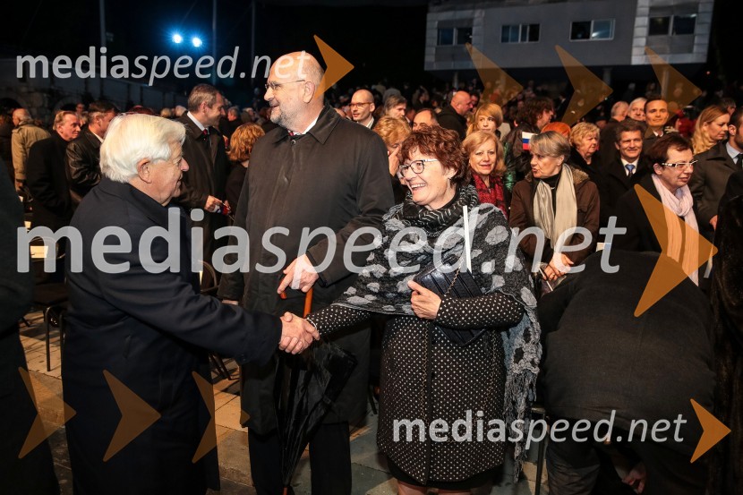  Milan Kučan, nekdanji predsednik Republike Slovenije;  Branko Masleša, predsednik Vrhovnega sodišča Republike Slovenije;  ... Državna proslava ob dnevu boja proti okupatorju