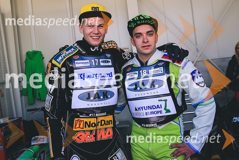  Nick Škorja, speedwayist (AMTK Ljubljana);  Matic Ivačič, speedwayist (AMD Krško)Sončen začetek v Krškem