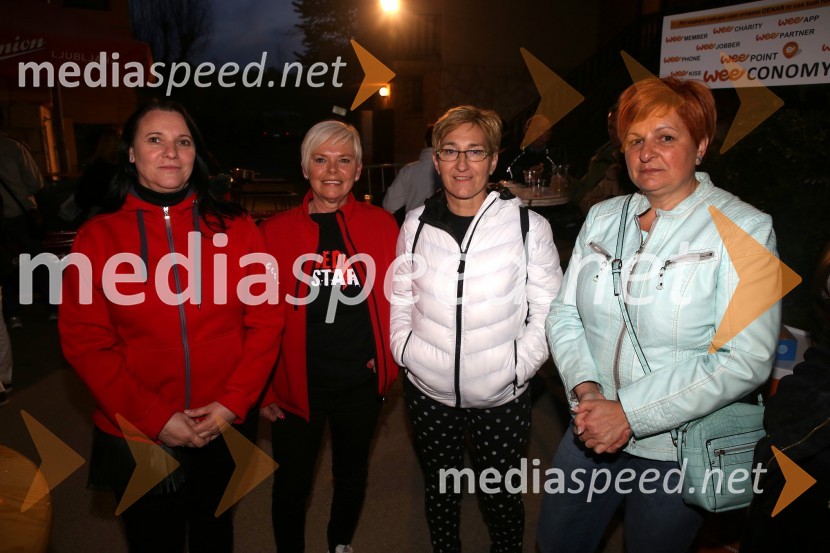  Špela Ljubec, sindikalistka;  ... ;  Breda Črnčec, sekretar v območni org. ZSSS Podravje in Koroška;  Alenka Rožman, sindikalistkaKresovanje in praznovanje 1.maja, Koblarjev zaliv 2016