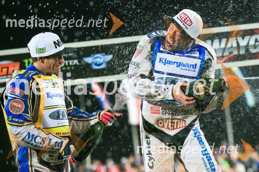 Jason Doyle, speedwayist (Avstralija);  Peter Kildemand, speedwayist (Danska)Žagar v Krškem s štirimi točkami
