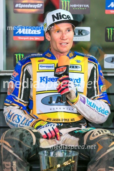  Jason Doyle, speedwayist (Avstralija)Žagar v Krškem s štirimi točkami