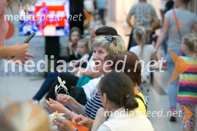 Modna revija v Qlandii Kranj