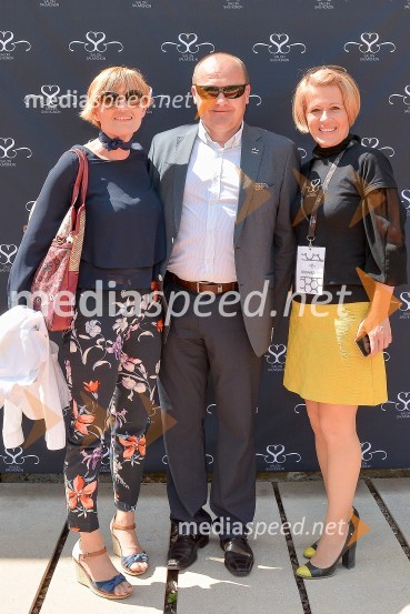  Tanja Korpar;  Zlatko Korpar, Direktor in lastnik podjetja Štajerles Trade d.o.o.; dr. Aleksandra Pivec, direktorica, ZRS Bistra, PtujSalon Sauvignon 2016