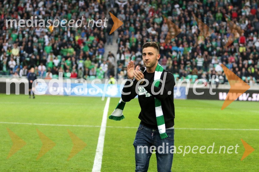  Andraž Šporar, nogometašNogometna tekma Maribor - Olimpija 2:1