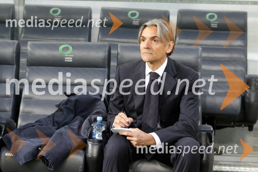  Rudolfo Vanoli, trener NK OlimpijaNogometna tekma Maribor - Olimpija 2:1