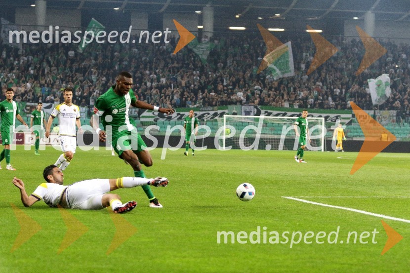  ... ;  ... ;  ... ;  Blessing Eleke, nogometaš, NK OlimpijaNogometna tekma Maribor - Olimpija 2:1