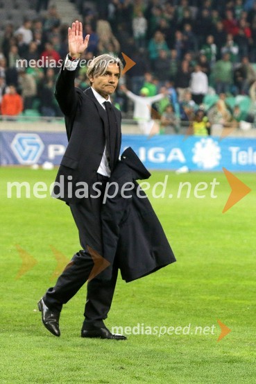  Rudolfo Vanoli, trener NK OlimpijaNogometna tekma Maribor - Olimpija 2:1