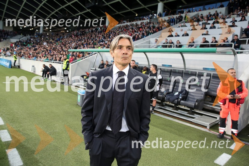  Rudolfo Vanoli, trener NK OlimpijaNogometna tekma Maribor - Olimpija 2:1