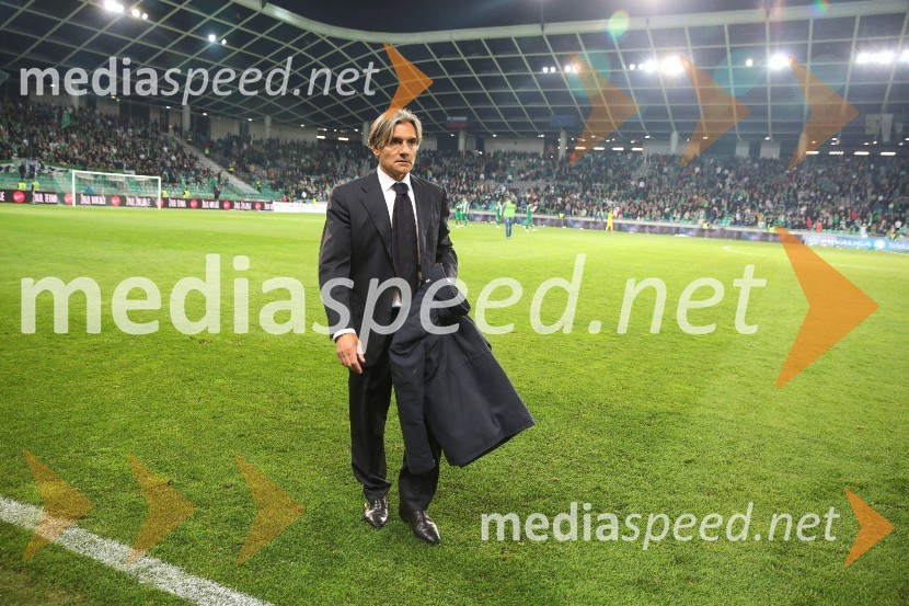  Rudolfo Vanoli, trener NK OlimpijaNogometna tekma Maribor - Olimpija 2:1