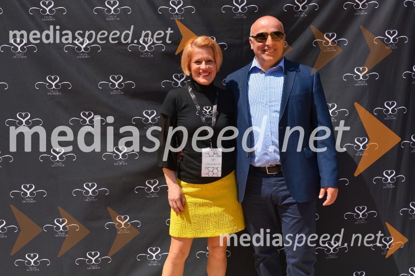 dr. Aleksandra Pivec, direktorica, ZRS Bistra, Ptuj;  Miran Senčar, župan, Mestna občina PtujSalon Sauvignon 2016