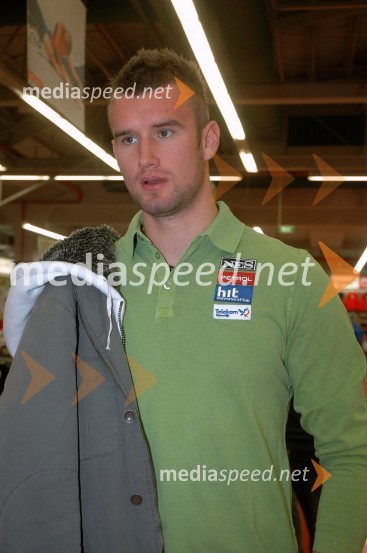 Gašper MarkičPredstavitev in tiskovna konferenca alpske smučarske reprezentance za sezono 2007/08