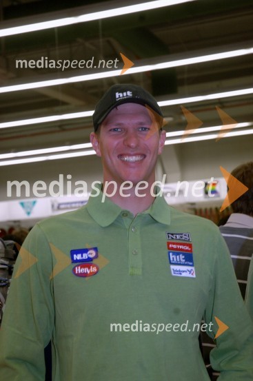 Andrej Jerman, smukačPredstavitev in tiskovna konferenca alpske smučarske reprezentance za sezono 2007/08