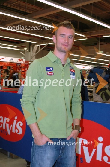 Gašper MarkičPredstavitev in tiskovna konferenca alpske smučarske reprezentance za sezono 2007/08