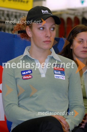 Ilka Štuhec, smučarkaPredstavitev in tiskovna konferenca alpske smučarske reprezentance za sezono 2007/08
