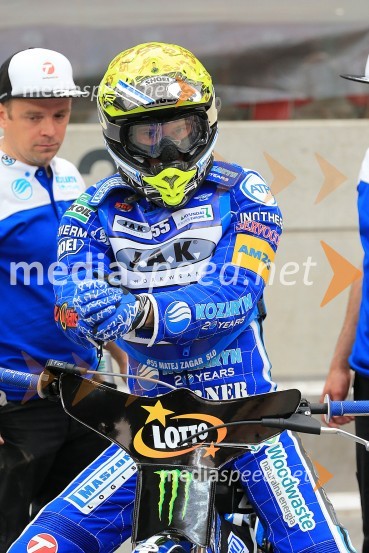  Matej Žagar, speedwayist (Slovenija)Žagar pred dirko za VN Poljske