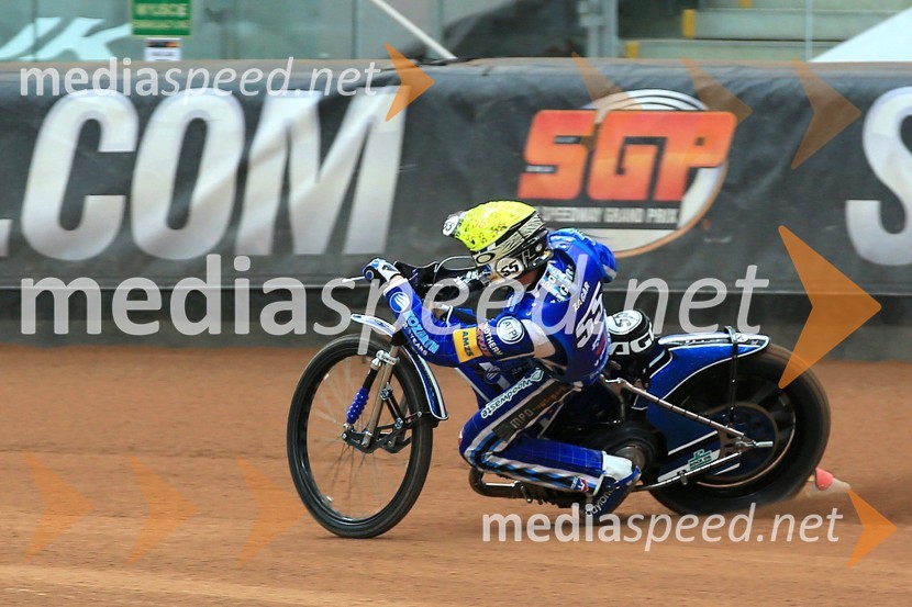  Matej Žagar, speedwayist (Slovenija)Žagar pred dirko za VN Poljske