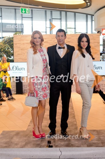  ... ;  Taiji Tokuhisa, maneken in voditelj;  ... Modna revija v Qlandii Novo Mesto