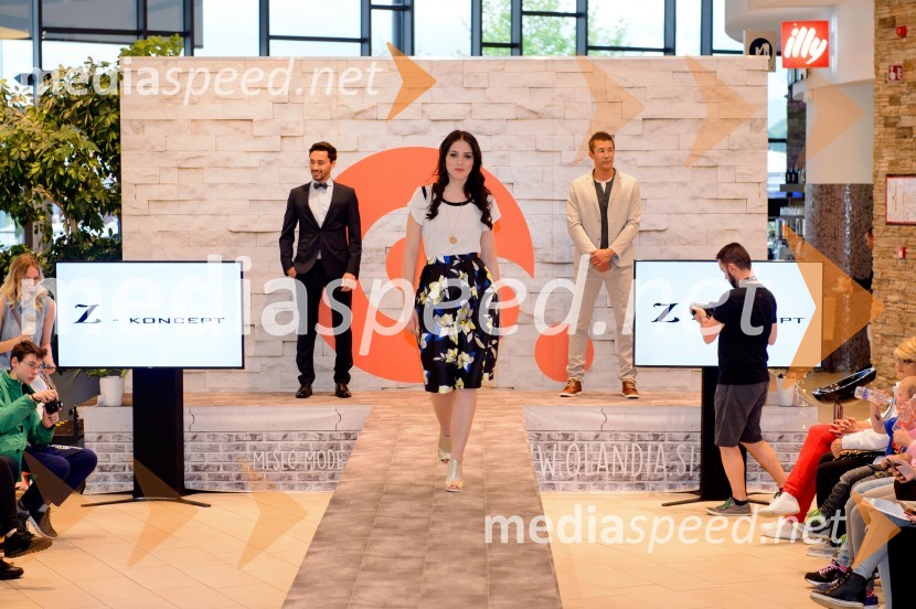 Modna revija v Qlandii Novo Mesto